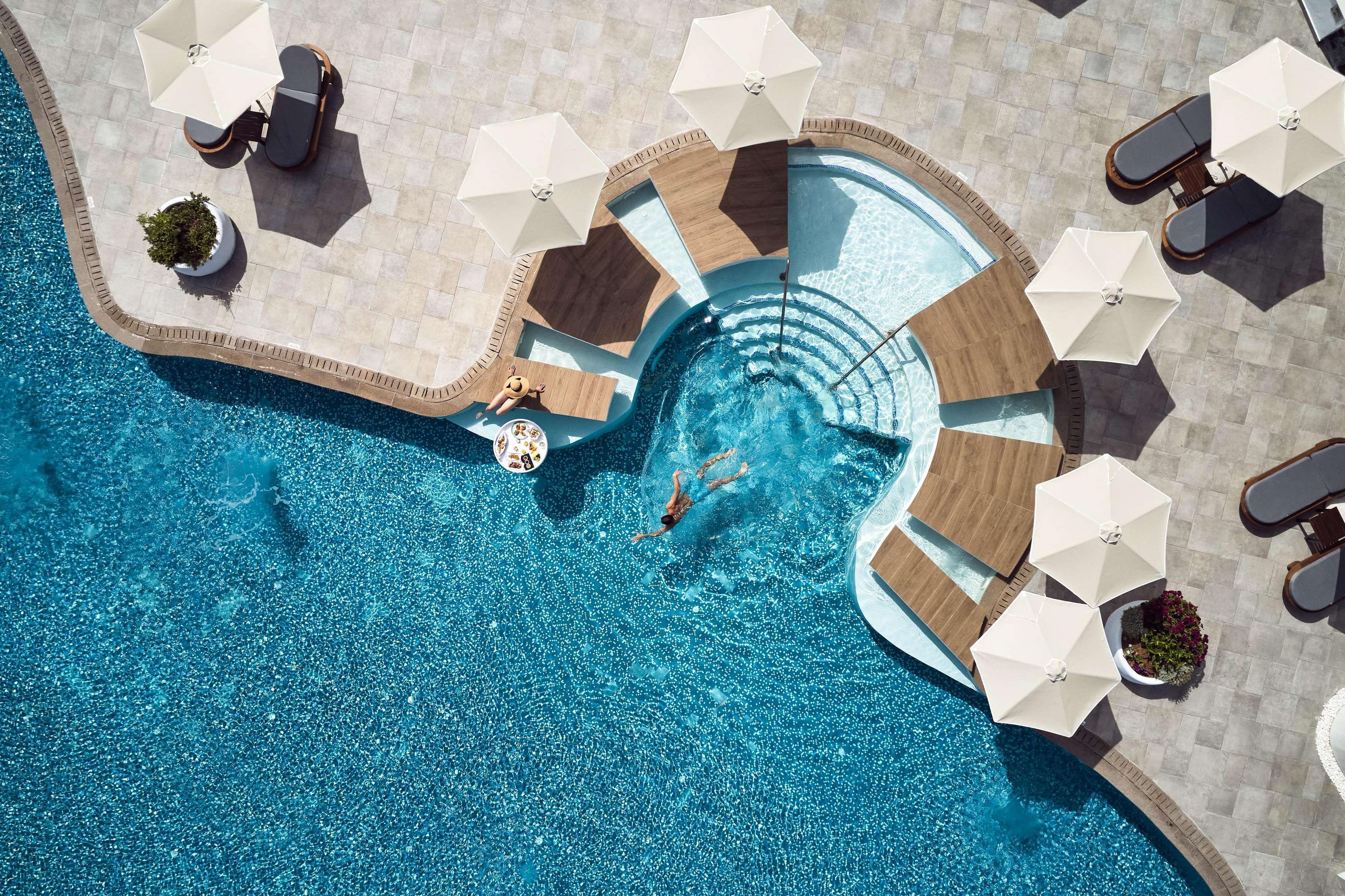 The Royal Blue A Luxury Beach Resort (Adults Only) Panormos  Bagian luar foto