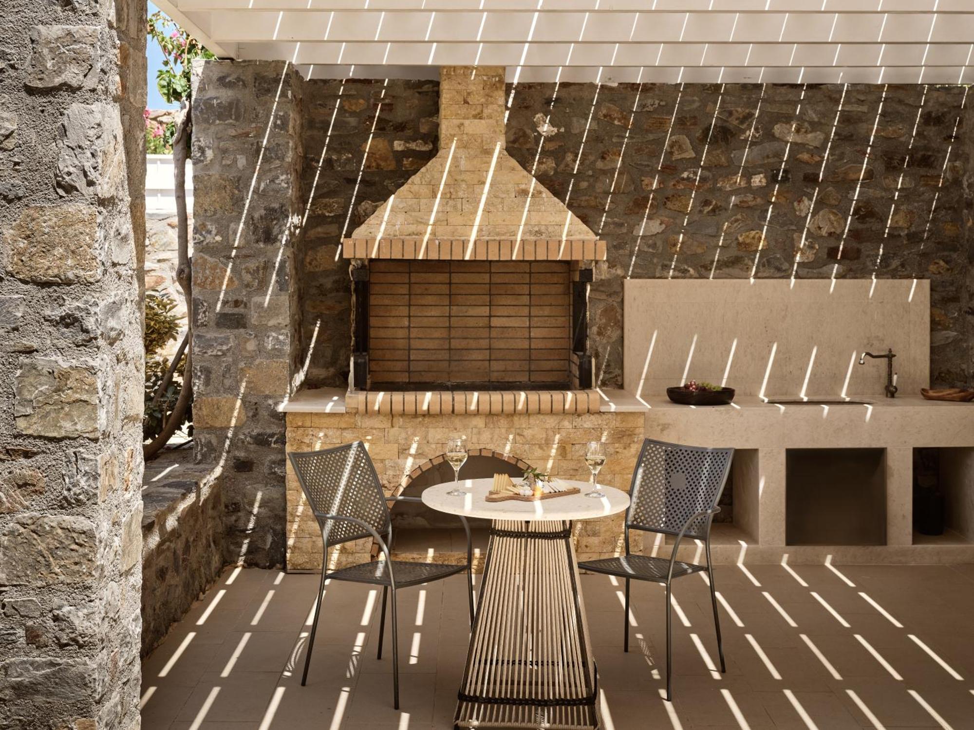The Royal Blue A Luxury Beach Resort (Adults Only) Panormos  Bagian luar foto