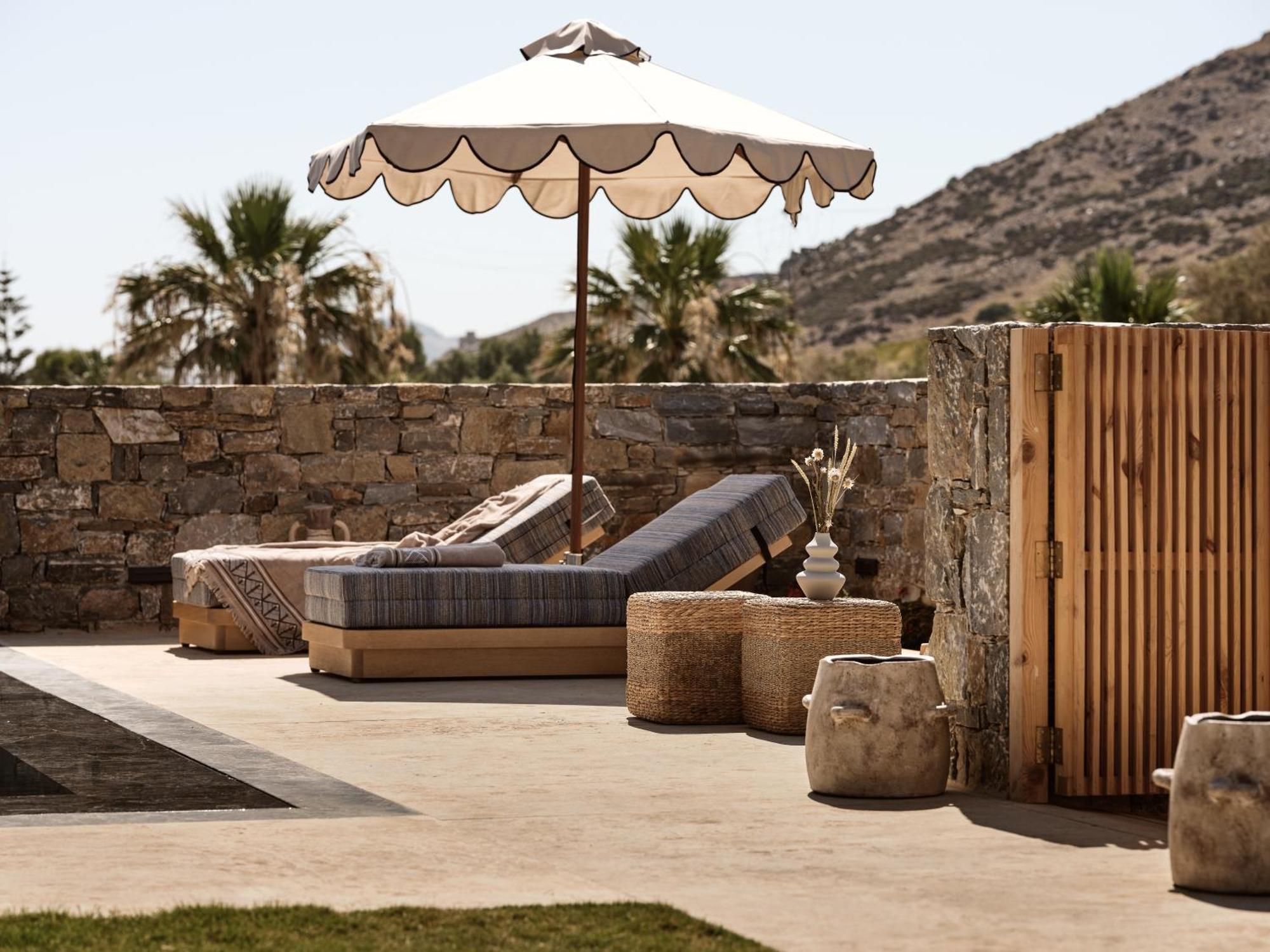 The Royal Blue A Luxury Beach Resort (Adults Only) Panormos  Bagian luar foto