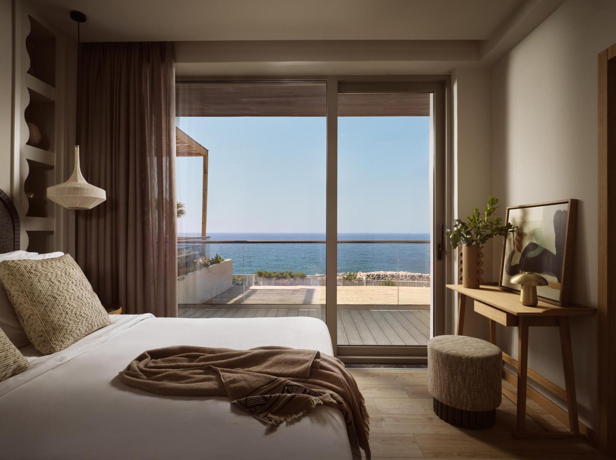 The Royal Blue A Luxury Beach Resort (Adults Only) Panormos  Bagian luar foto