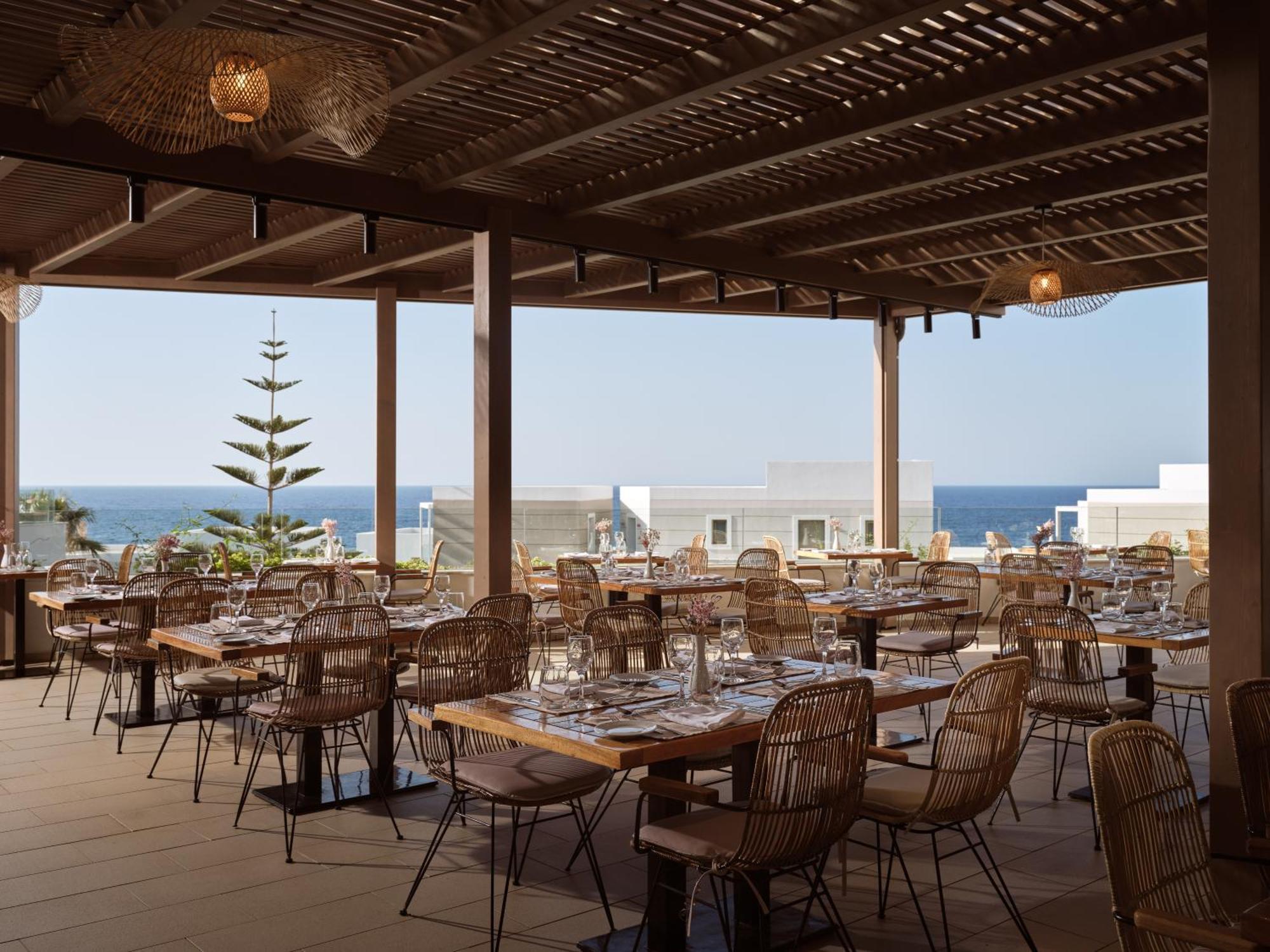 The Royal Blue A Luxury Beach Resort (Adults Only) Panormos  Bagian luar foto