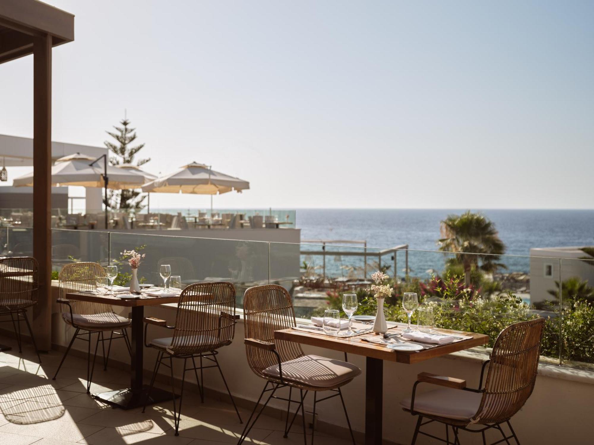 The Royal Blue A Luxury Beach Resort (Adults Only) Panormos  Bagian luar foto
