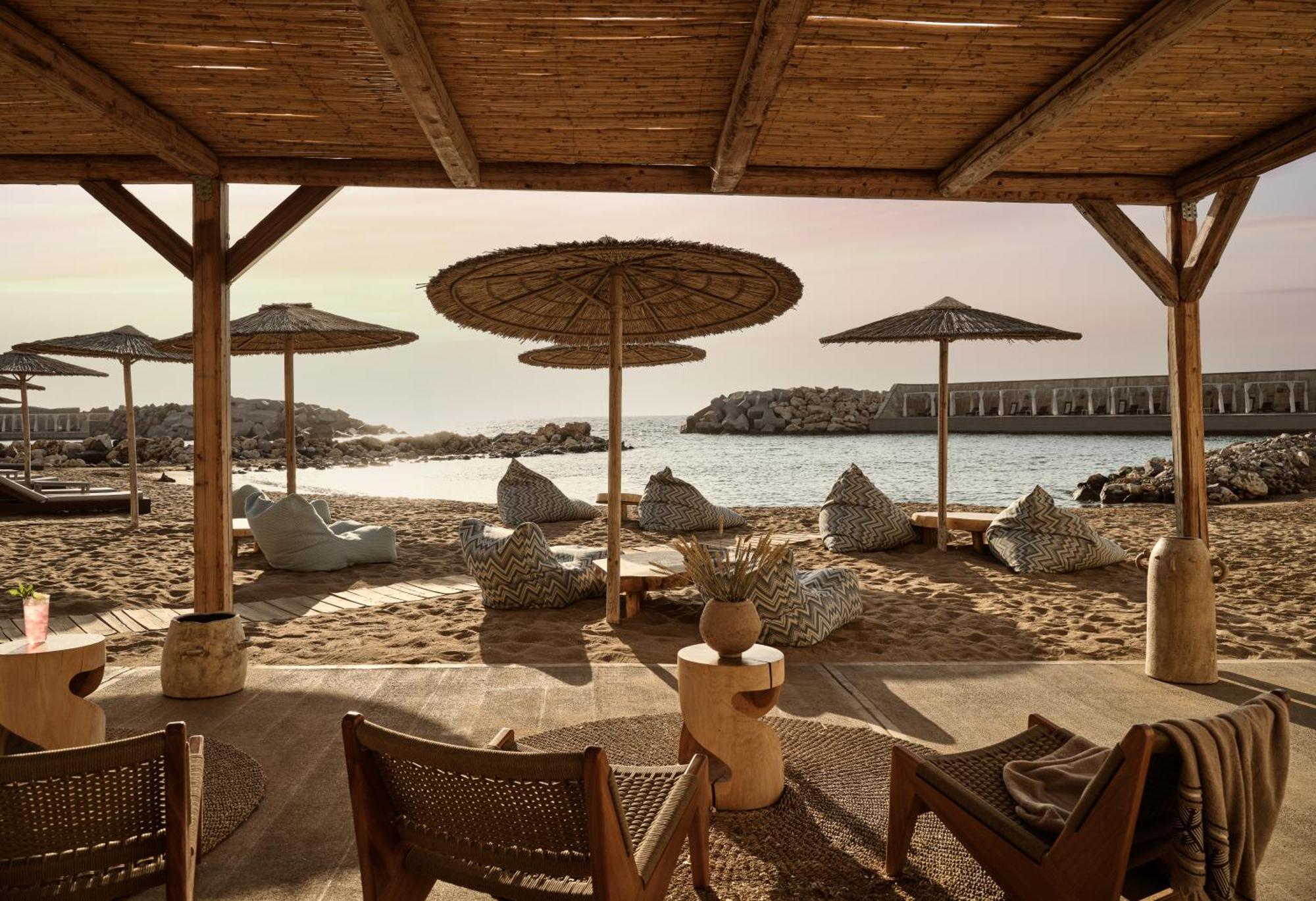 The Royal Blue A Luxury Beach Resort (Adults Only) Panormos  Bagian luar foto