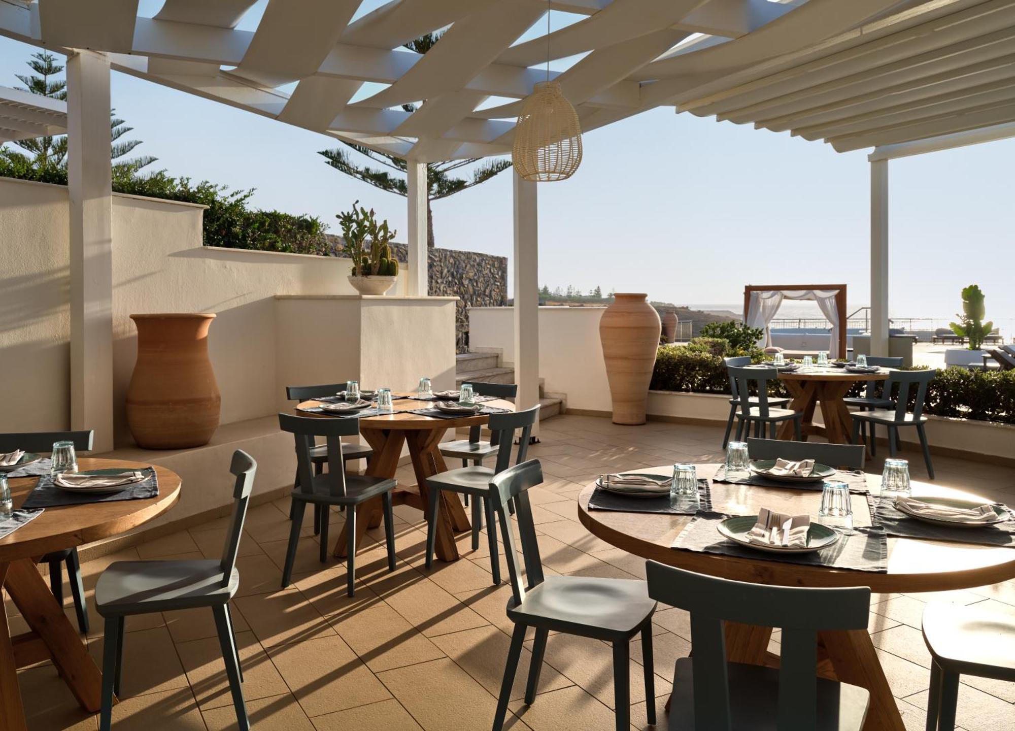 The Royal Blue A Luxury Beach Resort (Adults Only) Panormos  Bagian luar foto