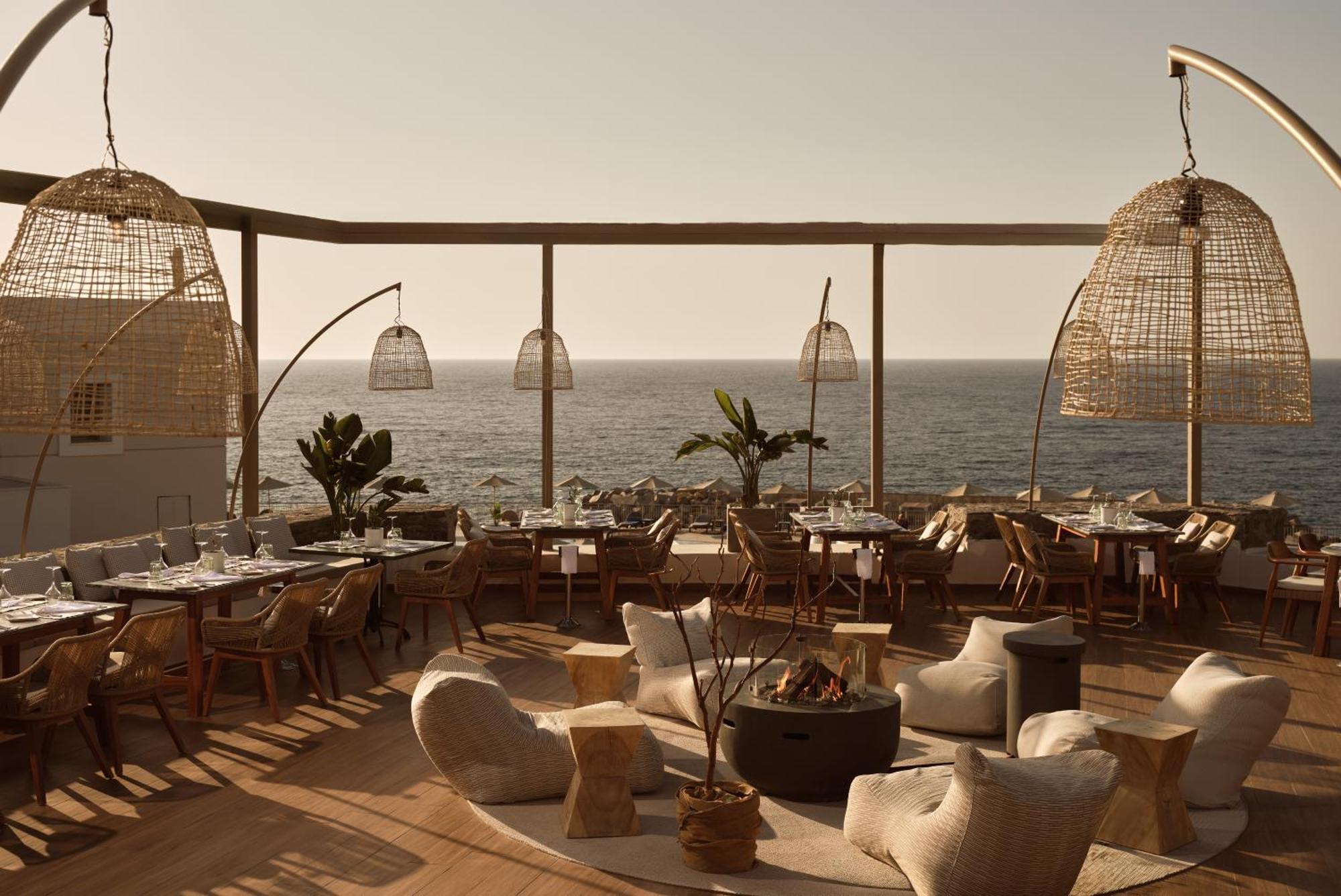 The Royal Blue A Luxury Beach Resort (Adults Only) Panormos  Bagian luar foto