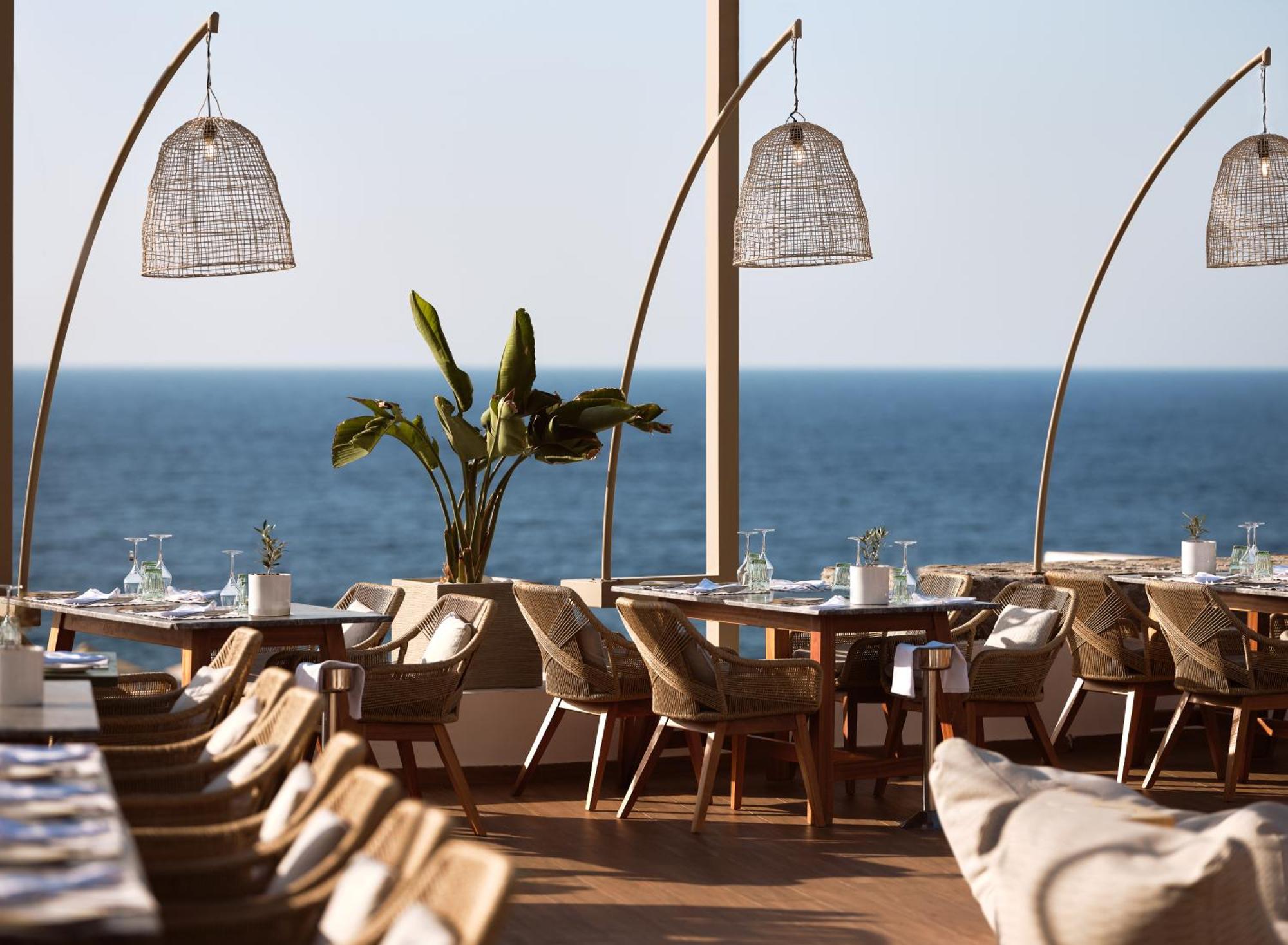 The Royal Blue A Luxury Beach Resort (Adults Only) Panormos  Bagian luar foto